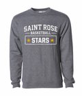 Saint Rose Basketball ⭐ Stars Crewneck