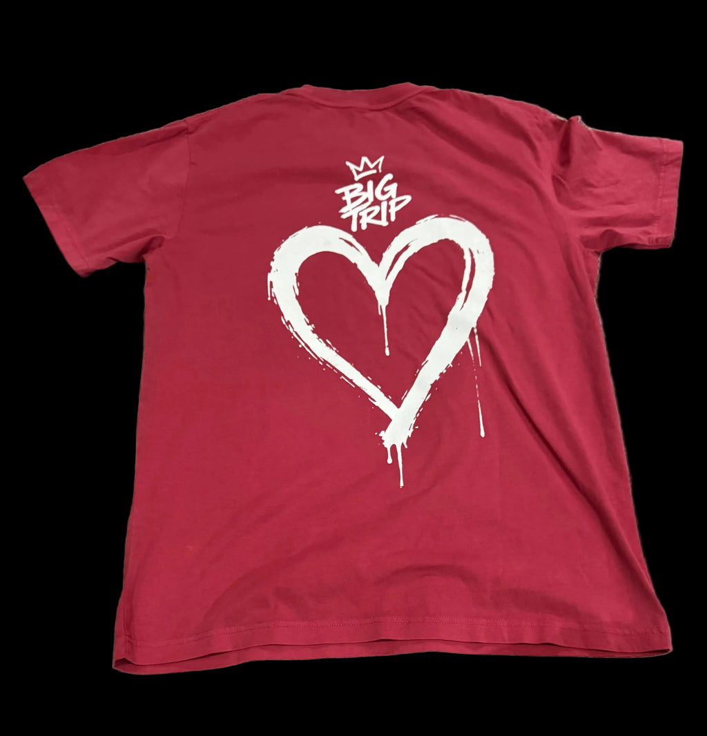 BIG LUV Red Heart Tee
