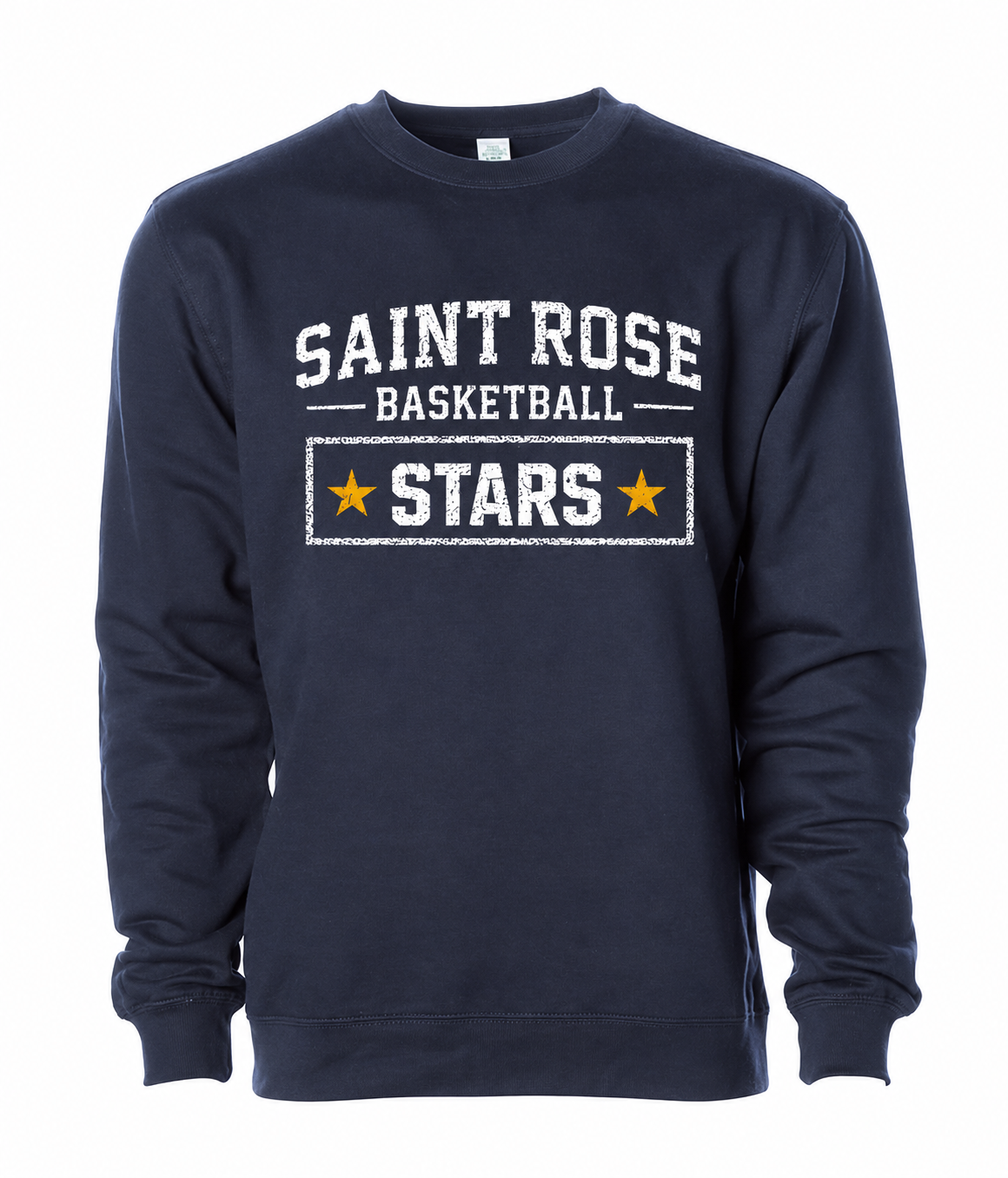 Saint Rose Basketball ⭐ Stars Crewneck