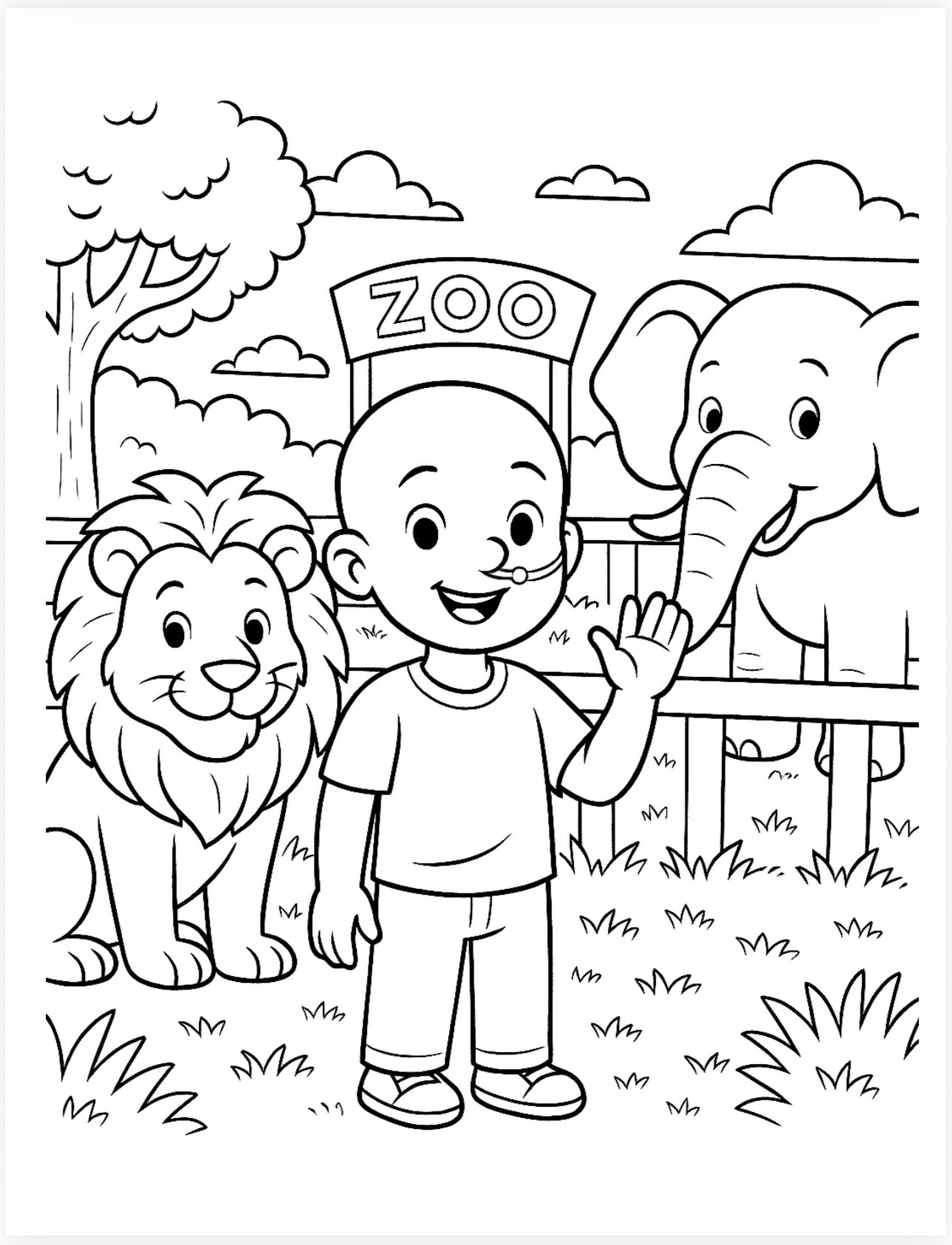 Woody’s Wild Adventures | The Coloring Book