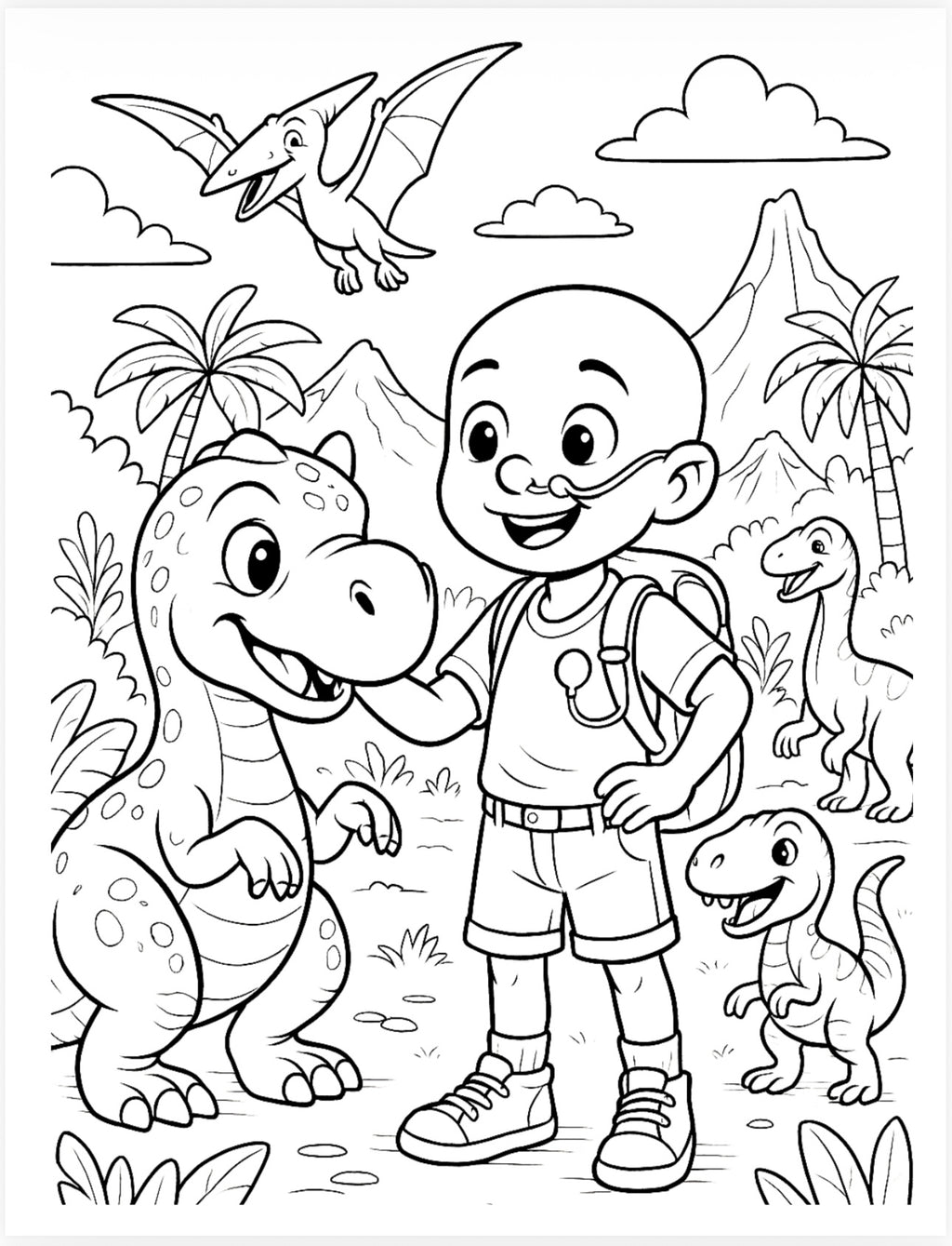 Woody’s Wild Adventures | The Coloring Book