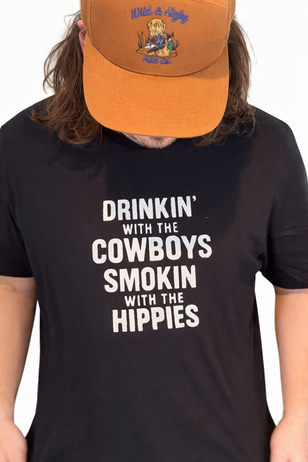 Willie Tate | Cowboys & Hippies Tee