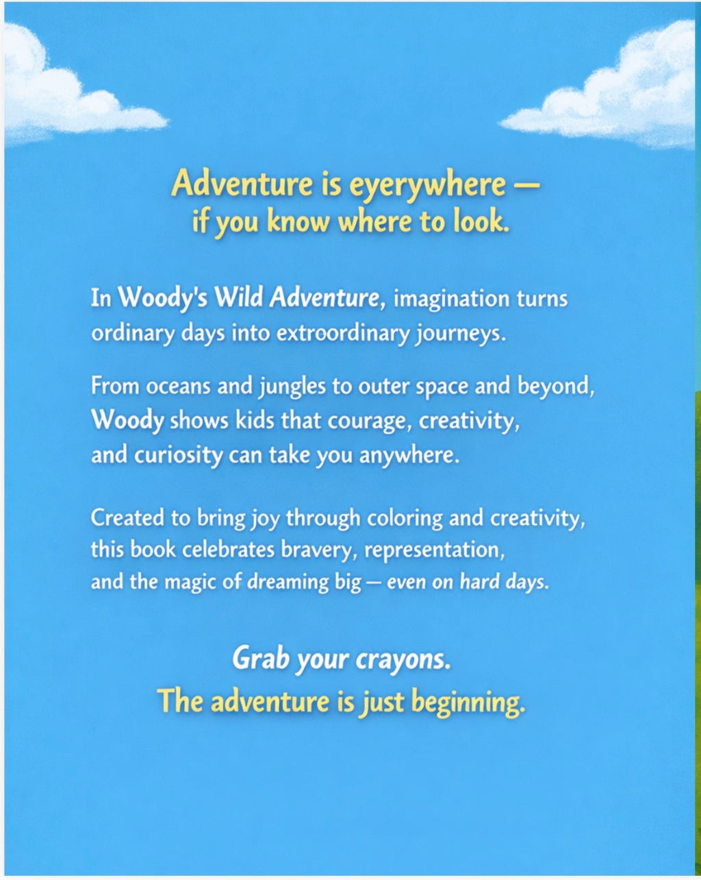 Woody’s Wild Adventures | The Coloring Book